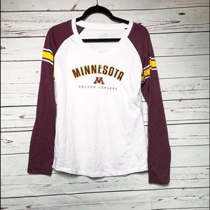 University of Minnesota gophers long sleeve